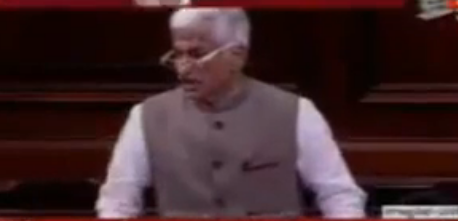 Spoke in the house RS on Motion of Thanks to President’s address a while ago