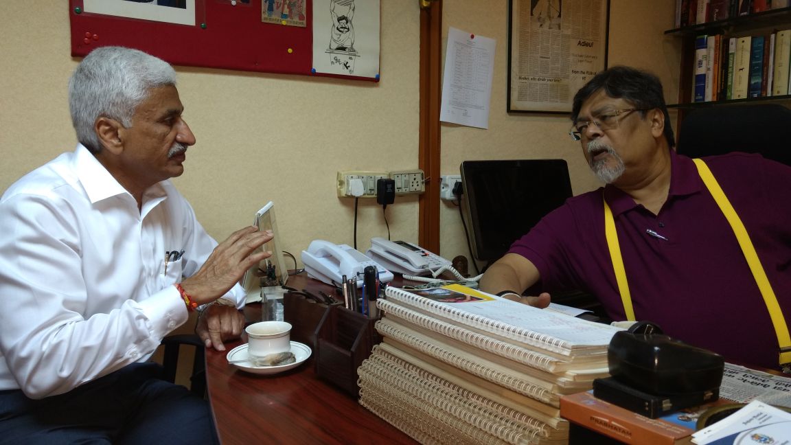 “Chai Pe Charcha” with Senior Journalist and Editor Dr. Chandan Mitra
