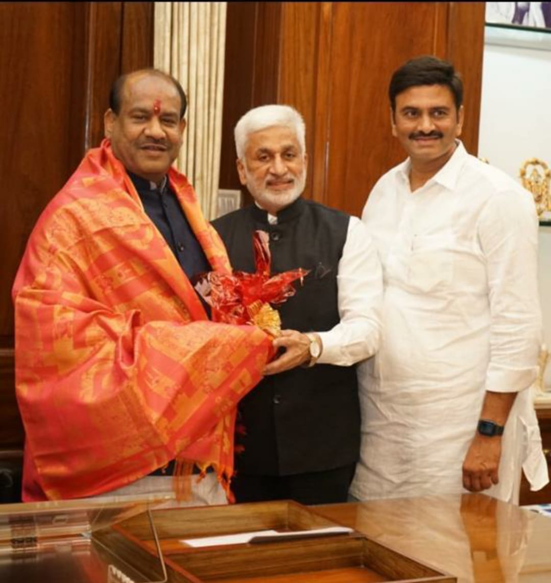 Today I met Hon'ble Speaker of Lok Sabha Shri Om Birla Ji