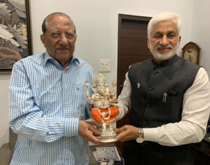 With Shri Vijay Kumar Malhotra Ji...