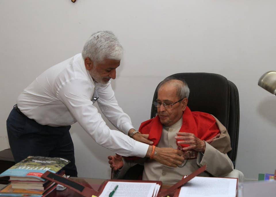 Warm birthday wishes to former President of India Shri. Pranab Mukherjee ( POI 13 ) Ji....