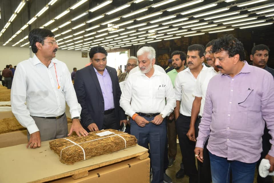 Visited & met with representatives of Alliance One Tobacco Processing Plant in Guntur...