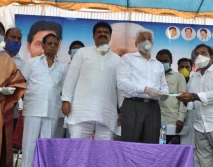 అనకాపల్లిలో ఈరోజు జీవీఎంసీ పారిశుద్ధ్య కార్మికులకు...