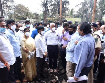 విశాఖ జిల్లా పరవాడలోని ఒక ఫార్మా కంపెనీలో...