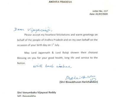 Governor wishes letter