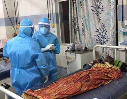 Visited Covid affected patients ward at VIMS today...