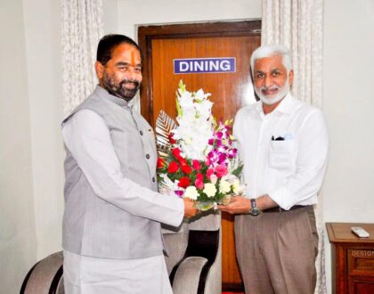 Met Shri Tammineni Seetharam, Speaker of Andhra Pradesh Legislative Assembly...