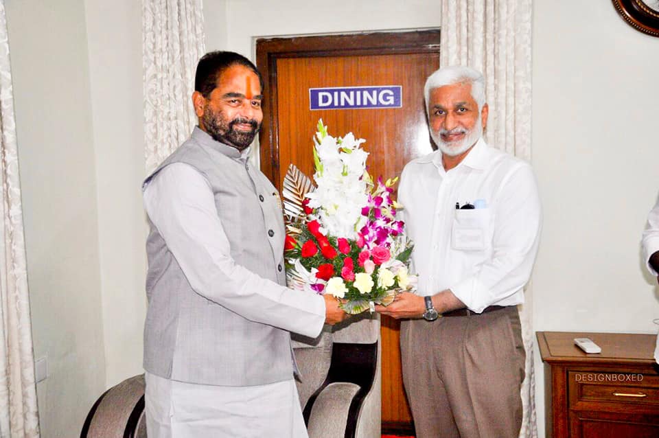 Met Shri Tammineni Seetharam, Speaker of Andhra Pradesh Legislative Assembly...