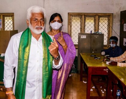 Today, I cast my vote for the G.V.M.C. elections at Ward 14 in Vizag's North Constituency.