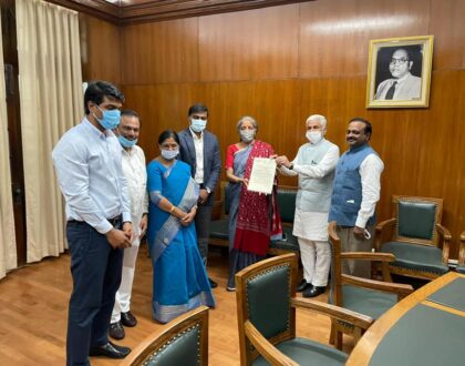 Met Hon’ble Finance Minister Smt.Nirmala Sitaraman ji