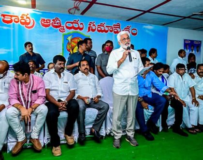 While on our ongoing G.V.M.C. Election Campaign visits today, met and interacted with members of the Kapu community ...