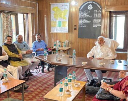 Commerce Committee on Study tour visiting Customs facility, notified area & Cargo Terminal in Srinagar Airport on 25th August 2021.