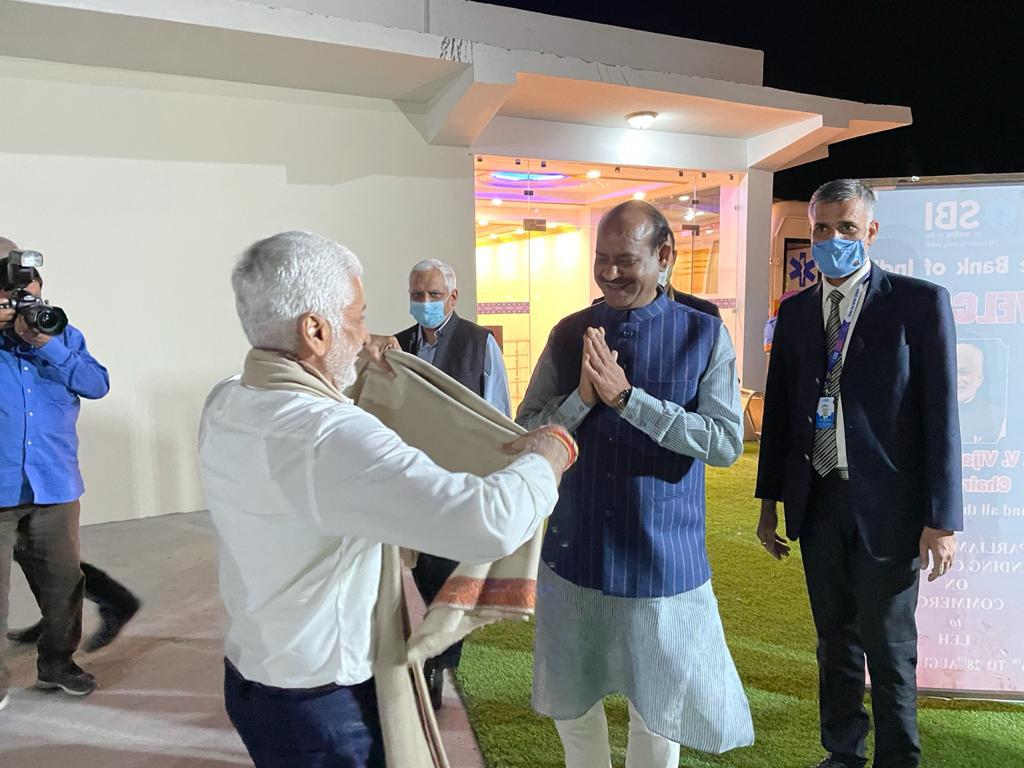 We are grateful to Hon’ble Lok Sabha Speaker Shri Om Birla for gracing the occasion