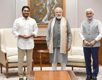 A memorable meeting and a moment of honour..
