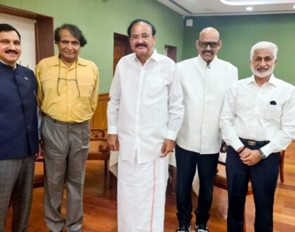 Having served a fulfilling term as a member of the Rajya Sabha, met Hon'ble Vice President of India and RS Chairman Sri M Venkaiah Naidu...