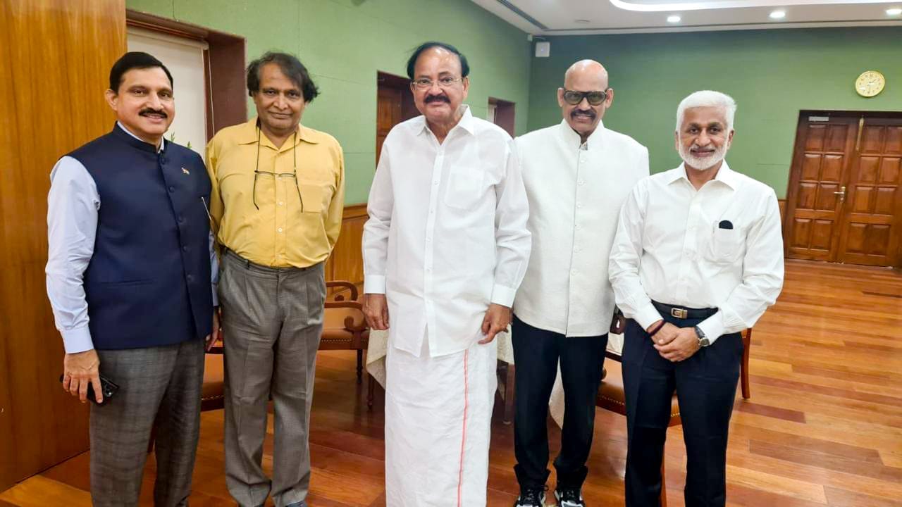 Having served a fulfilling term as a member of the Rajya Sabha, met Hon'ble Vice President of India and RS Chairman Sri M Venkaiah Naidu...