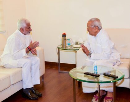 Today I met Hon’ble Governor of AP Shri Biswabhusan Harichandan Ji in New Delhi. It was a courtesy call.