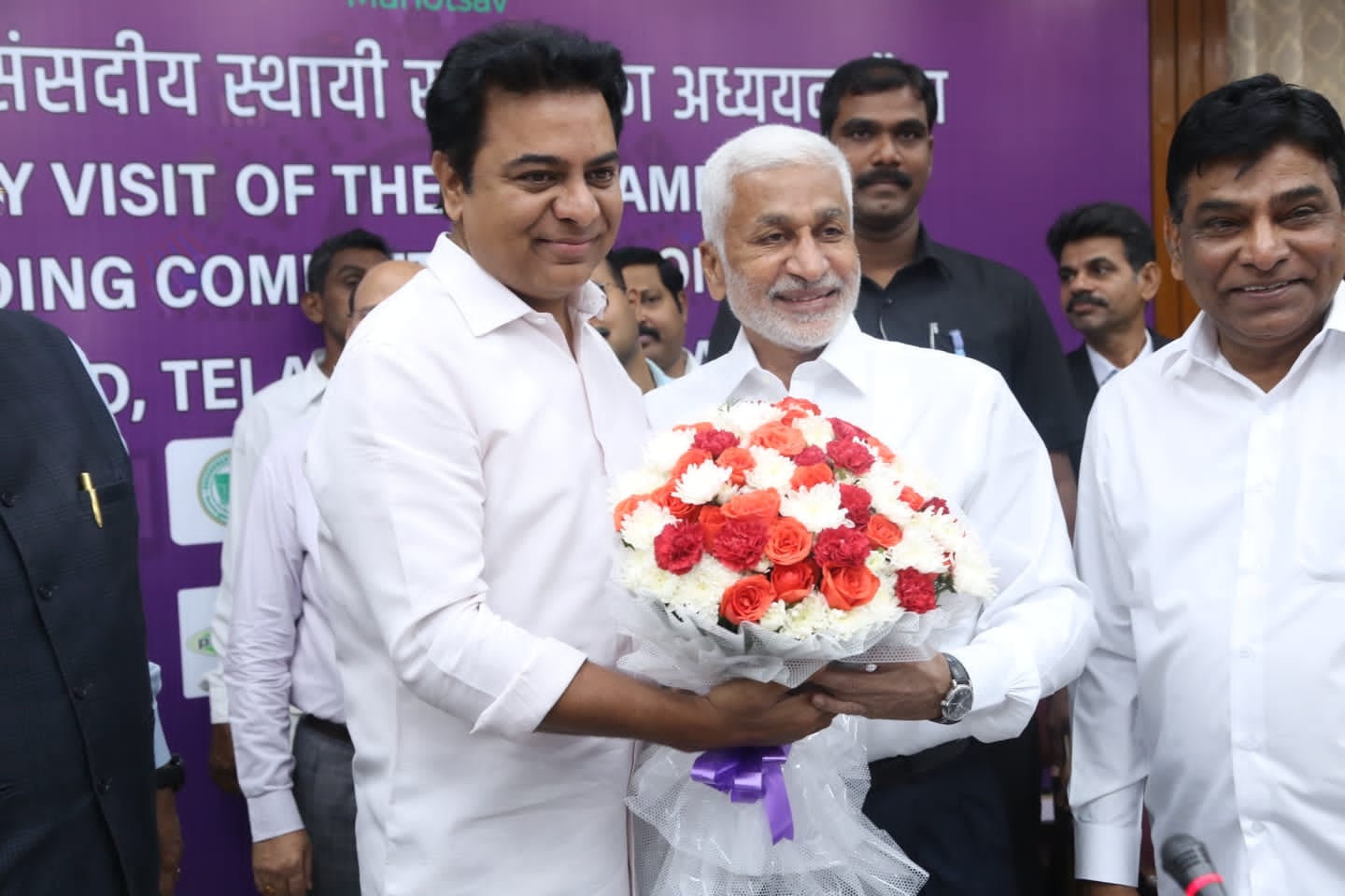 KTR Garu addressed the meeting of the Standing Committee on Commerce and shared his views on the regulation and promotion of e-commerce in India.