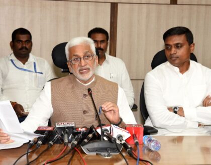 Press Conference in Delhi AP Bhavan after “All Party meeting” on 17th July 2022 in Parliament House Annexe.