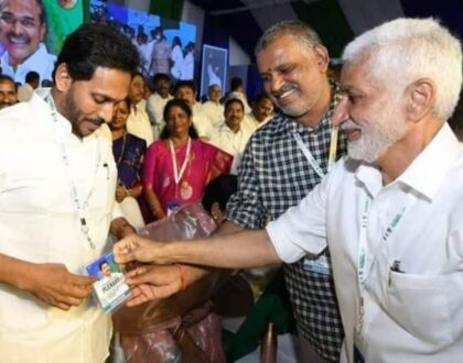 Party groups from all over the state have come forward to the third plenary of YSRCP in Guntur.