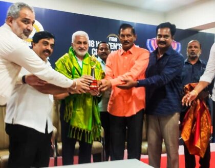 Today, I have taken charge as the Chairman of Andhra Pradesh Basketball Association.