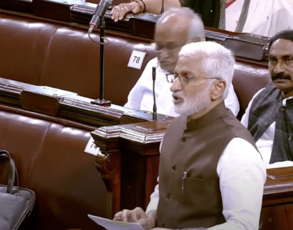 Raised pending Railway Issues of Andhra Pradesh in the Rajya Sabha today.